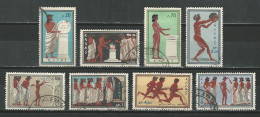 Griechenland Mi 734-38, 740, 741, 743  O - Used Stamps