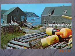 LOBSTER POTS AND BUOYS ON MAINE COAST - Autres & Non Classés