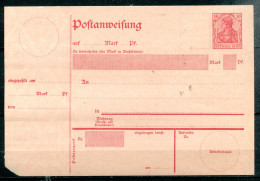 ALLEMAGNE - Entier Postal (Ganzsache) Mi A31 II - Andere & Zonder Classificatie