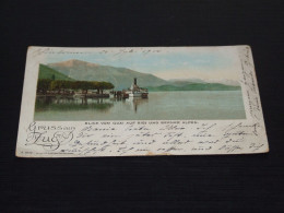 68038-         ZUG, BLICK VOM QUAI AUF RIGI UND BERNER ALPEN - 1900 - Zoug