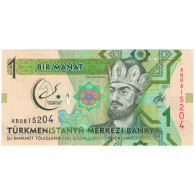 Billet, Turkmenistan, 1 Manat, 2017, NEUF - Turkmenistan