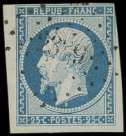 PRESIDENCE - 10   25c. Bleu, Obl. PC 2329, Frappe Légère, TTB - 1852 Louis-Napoleon