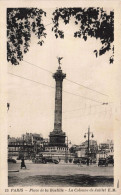 FRANCE - 75 - Paris - Place De La Bastille - La Colonne De Juillet - Carte Postale Ancienne - Places, Squares