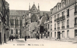 FRANCE - 02 - Soissons - Place Du Cloître - Carte Postale Ancienne - Soissons