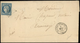 Let OBLITERATIONS PAR DEPARTEMENTS - 84/LOIRE N°4 Obl. PC 467 S. LSC, Càd T15 BOURG ARGENTAL 3/5/52, TTB - 1849-1876: Periodo Classico