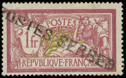 * Spécialités Diverses - POSTES SERBES A CORFOU 14 : 1f. Lie-de-vin Et Olive, TB - Francobolli Di Guerra