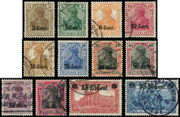 Spécialités Diverses - POSTES D'ETAPES 26/37 : La Série Obl., TB - War Stamps