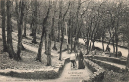 La Montagne * 1908 * La Route Sous Bois * Landau Poussette Pram Kinderwagen * Enfants Villageois - La Montagne