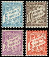 ** ANDORRE Taxe 17/20 : La Série, TB - Unused Stamps