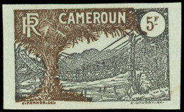 (*) CAMEROUN 130 : 5f. Noir Et Brun S. Azuré, TB - Autres & Non Classés