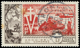 COMORES PA4 : 15f. Rouge Brique Et Brun, Oblitéré, TB - Other & Unclassified