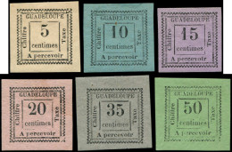 * GUADELOUPE Taxe 6/12 (sf 10), La Série, TB - Other & Unclassified