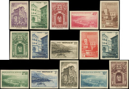 * MONACO 200/14 : Croix Rouge, La Série NON DENTELE, TB - Unused Stamps