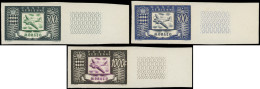 * MONACO PA 42/44 : La Série NON DENTELEE, Bdf, TB - Airmail