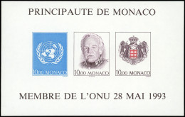 ** MONACO BF 62a : O.N.U., NON DENTELE, TB - Blocks & Sheetlets