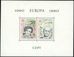 ** MONACO BF Spéciaux 13 : Euorpa 1980, TB - Blocks & Sheetlets