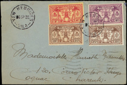 Let NOUVELLES HEBRIDES 83, 85, 94 Et 96 Obl. NEW HEBRIDES VILA 6/9/35 S. Env., TB - Sonstige & Ohne Zuordnung