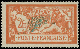 * PORT-SAID 59a : 2f. Orange Et Vert, SANS Surch., TB. Br - Autres & Non Classés