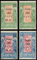 * SAINT PIERRE ET MIQUELON 286/87 Et 289/90 : FRANCE LIBRE F.N.F.L., TB - Unused Stamps