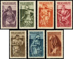 * SARRE 189/95 : Oeuvres Populaires, TB - Unused Stamps