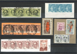INDIA  -  DEFINITIVE STAMPS COLLECTION WITH POSTAGE SEAL, USED. - Oblitérés