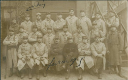 CPA PHOTO - Régiment En Pause Identification D'un Soldat De Monsieur FERRIN à  BAYEUX 14 - Guerra 1914-18