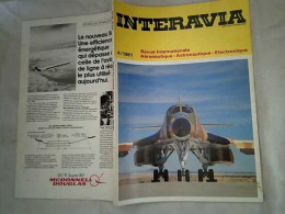 INTERAVIA 4/1981 Revue Internationale Aéronautique Astronautique Electronique - Aviation