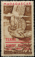 ** T.A.A.F. PA1 : 100f. Brun Jaune Et Rouge, TB - Luftpost