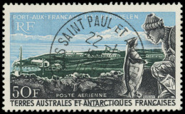 T.A.A.F. PA 14 : Port Aux Français, Obl. St Paul Et Amsterdam 22/1/68, TB - Poste Aérienne