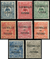 * WALLIS ET FUTUNA 18/25 : Série De Nouvelle Calédonie, Surchargée, TB - Unused Stamps