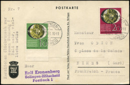 Let RFA 27/28 : Expo Philatélique 1951 Obl. 5/11/51 S. CP, TB - Lettres & Documents