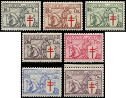 ** BELGIQUE 394/400 : Oeuvres Antituberculeuses, TB - Other & Unclassified