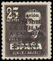 * ESPAGNE PA 246 : +10c. Sur 25p. Brun-lilas, TB - Unused Stamps