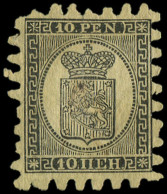 (*) FINLANDE 7 : 10p. Noir Sur Chamois, TB - Unused Stamps