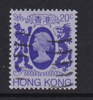 Hong Kong: 1982   QE II     SG416      20c   [with Wmk]    Used - Gebraucht