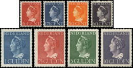 ** PAYS-BAS 438A/45 : La Série Courante De 1946/47, TB - Unused Stamps