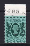 Hong Kong: 1982   QE II     SG423      90c   [with Wmk]    Used - Usati