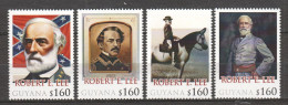 Guyana - MNH Set AMERICAN CIVIL WAR - GENERAL ROBERT E LEE - Onafhankelijkheid USA