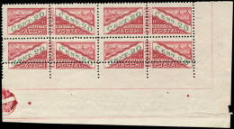 ** SAINT MARIN Colis Postaux 18 : 20c. Vert Et Rouge, BLOC De 4 Cdf, 2 Ex. Format Réduit, TB - Paketmarken