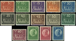 * SUEDE 163A/77 : Série UPU De 1924, N°176 Une Dc, Les Autres TB - Unused Stamps