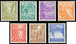 ** SUISSE 271/77 : Série Courante De 1934, TB - Neufs