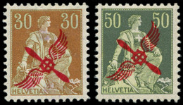 * SUISSE PA 1 Et 2 : 30c. Et 50c., TB - Unused Stamps