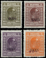 * YOUGOSLAVIE 200/03 : TP Surchargés "xxxx" De 1928, TB - Unused Stamps