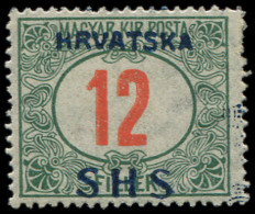 * YOUGOSLAVIE Taxe 4 : 12f. Vert Et Rouge, TB - Postage Due