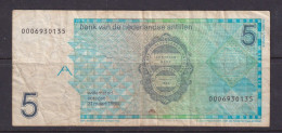 NETHERLAND ANTILLES - 1986 5 Gulden Circulated Banknote As Scans - Nederlandse Antillen (...-1986)