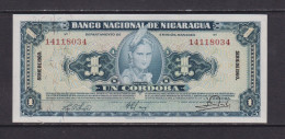 NICARAGUA - 1960 1 Cordoba Uncirculated Banknote - Nicaragua