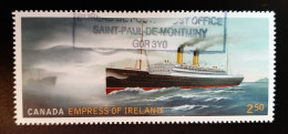 Canada 2014  USED Sc 2746i   2,50$   Empress Of Ireland - Gebruikt