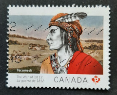 Canada 2012  USED Sc 2555   P   War Of 1812,  Tecumseh - Used Stamps