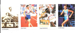 CZ30 - VIGNETTES SHELL - TESSA SANDERSON - ALLAN WELLS - LORD BURGHLEY - LIZ MCCOLGAN - Atletica