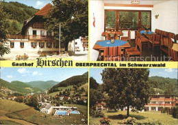 41599397 Oberprechtal Gasthof Hirschen Gastraum Schwimmbad Oberprechtal - Elzach